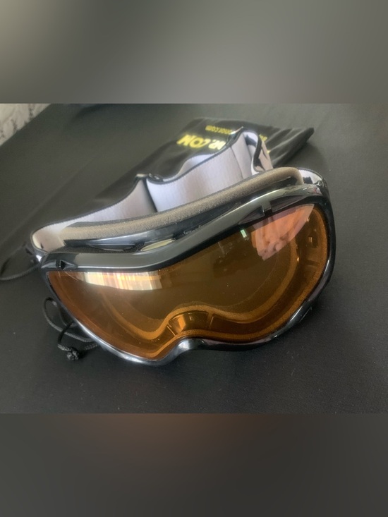 Zionor Other - Men's Gold/ Orange colors Ski/ snowboard Goggles with Amber Lens